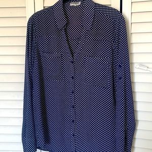 Express Portofino Navy Polka Dot